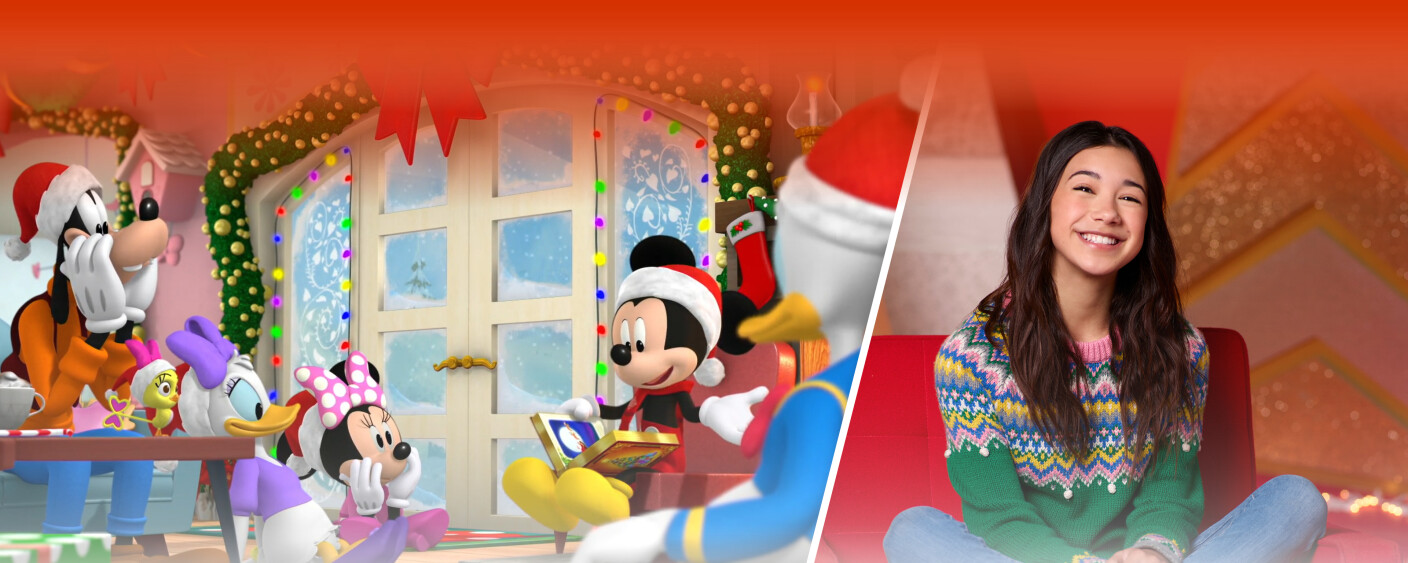 3840x1536 Banner Disney Xmas