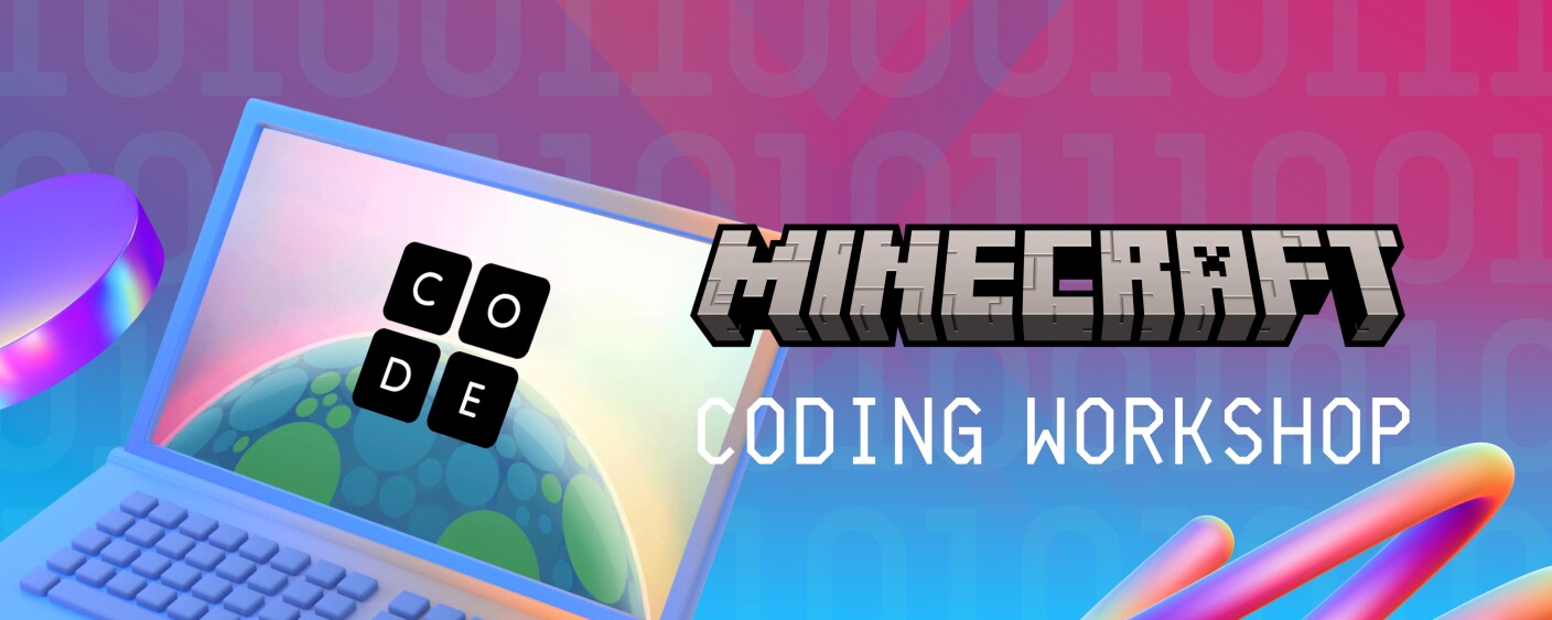 Minecraft Coding Workshop Banner1