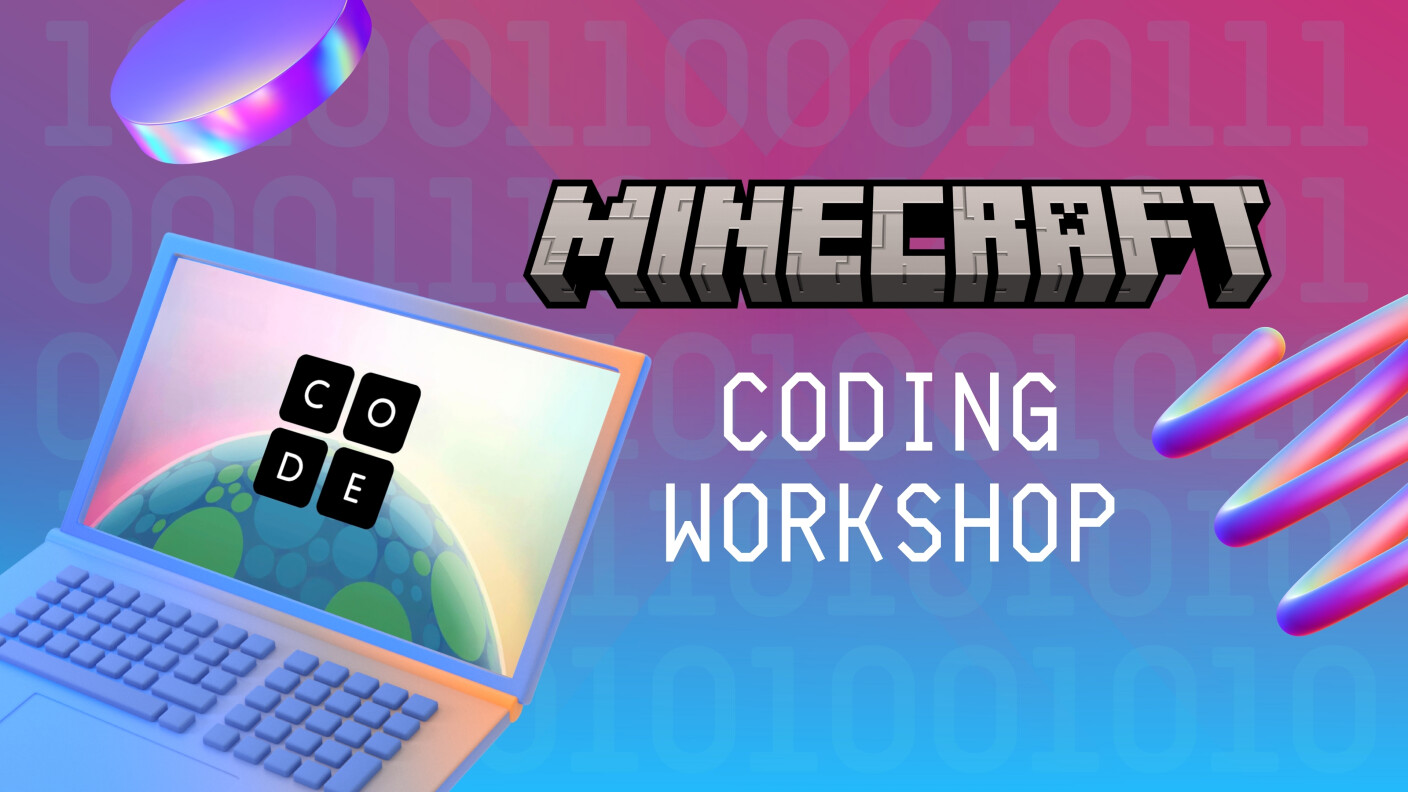 Slate Desktop Banner  UHD  Minecraft Coding Workshop