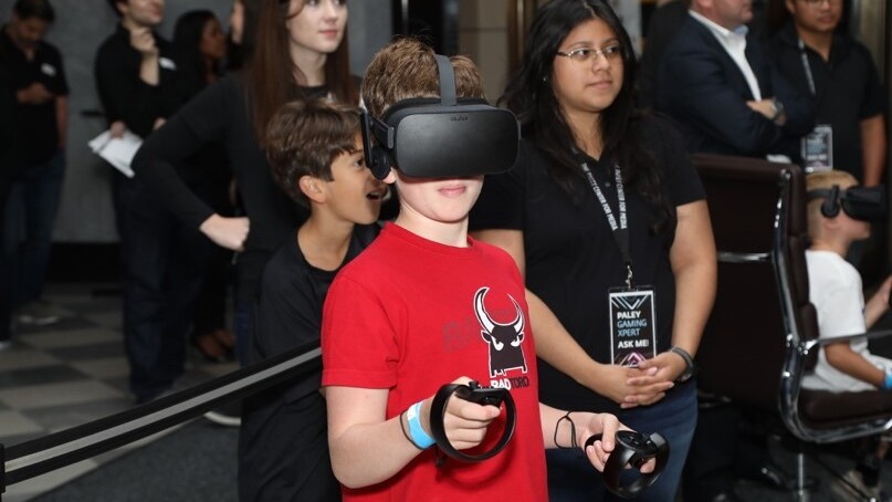 EXHIBIT NY PaleyGX VR Kids Gaming