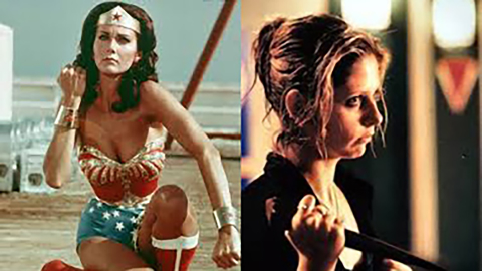 Wonder Woman Buffy slate