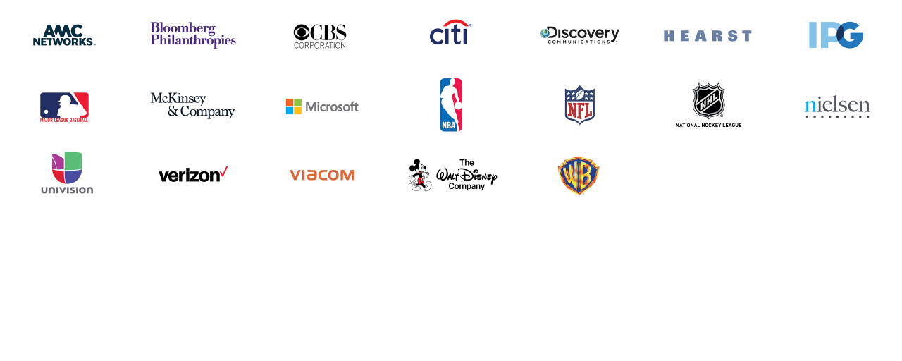 2019 PaleyMembership Elements Corporate Members LOGOs Nov 1 2020 Image