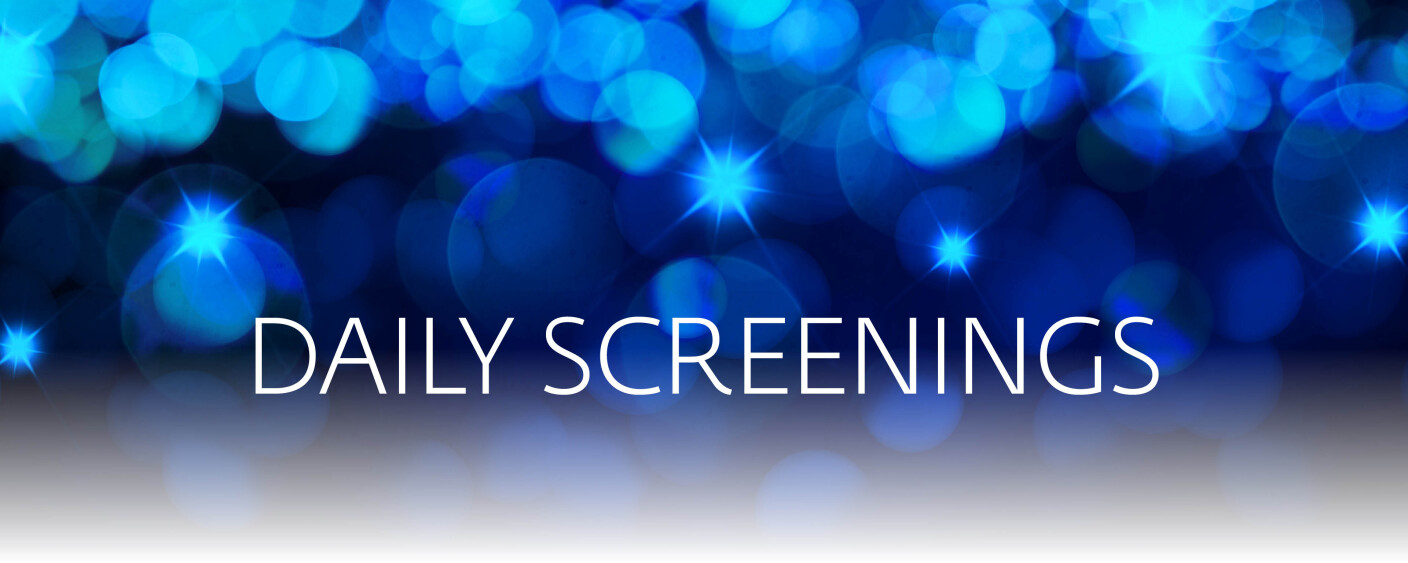 DAILY Screenings Banner flyer